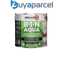 Zinsser ZN7440001C1 B-I-N Aqua Primer Sealer Blocker 2.5 Litre ZINBINA25L