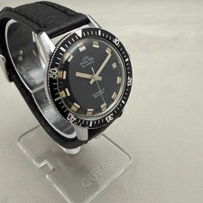 Reloj de buceo suizo vintage suizo automático 25 joyas Gallet Solar