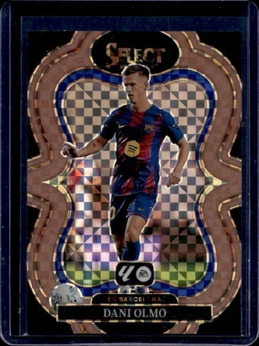 2025-26 Panini Select La Liga Dani Olmo Mezzanine Bronze Checker Prizm #/99