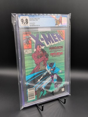 Uncanny X-Men #256 CGC 9.8 Newsstand Marvel 1989 1st New Psylocke Custom Label 