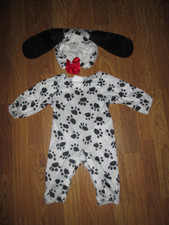 boys girls baby infant 101 DALMATIANS DOG Halloween Costume sz 12 - 18 months