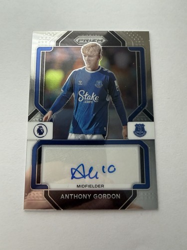 Panini 2022-23 Prizm Premier League Anthony Gordon Everton Auto Signatures S-AGO