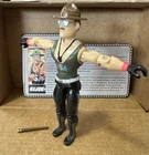 1986 GI JOE SGT SLAUGHTER v1 w/ File Card Hasbro Mail Away and Ad Insert