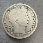1910-S United States Barber Half Dollar