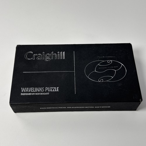 Wavelinks Puzzle by Craighill by Rod Bogart Metal Puzzle Craig Hill Art of Play