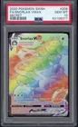 2020 Pokémon Snorlax VMAX Full Art Secret Rare 206/202 PSA 10 (Sword & Shield)