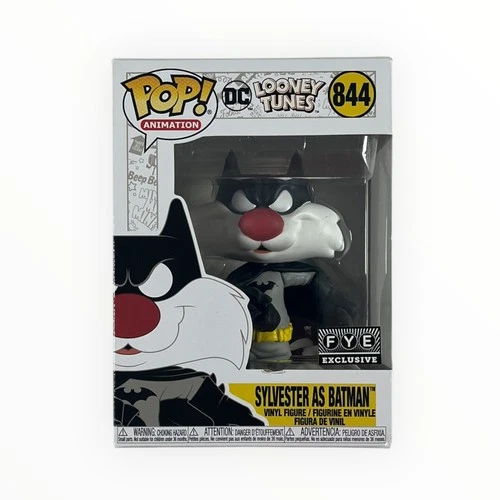 Funko Pop! Sylvester As Batman #844 Looney Tunes FYE Exclusive Vinyl Figure