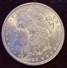 1890-P $1 Morgan Silver Dollar BU Unc - Strong Cartwheel Appearance & Luster
