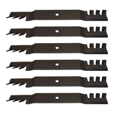 (6) Pro Mower Deck Mulch Blades - 61'' - S125XT S175X S200XT Fits Snapper