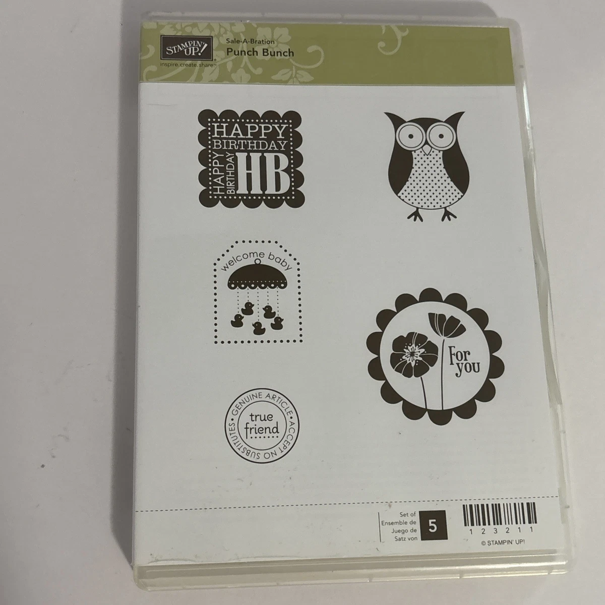 Stampin' Up! Punch Craft Stamps for sale | eBay