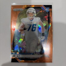 2024 Panini Prizm - Rookies Joe Alt #353 Orange Ice Prizm (RC)