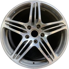 Rear Porsche Machined Grey 911 Oem Wheel 19 2007-2013 Original Alloy Rim 67349