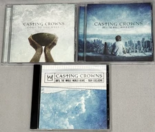 Casting Crowns 3 CD Lot: Until The Whole World Hears/Tour Excl /Come To The Well