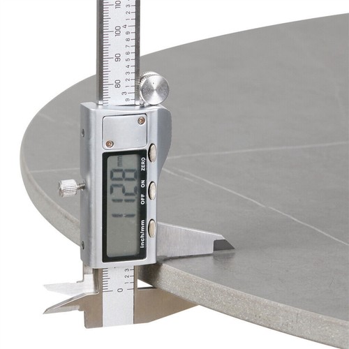 Modern Couchtisch Wohnzimmertisch Set rund Sofatisch mit Metallrahmen Keramik - Bild 7 von 7