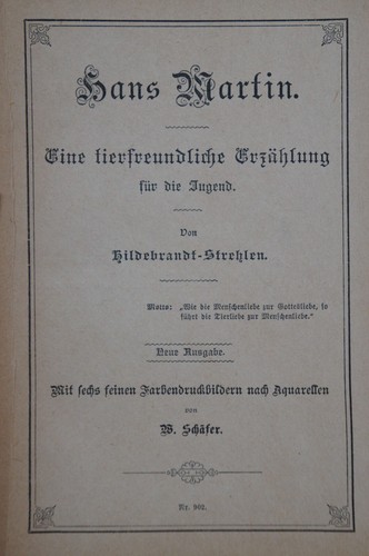 Antique 1890s German Hans Martin Hildebrandt-Strehlen Childrens Book - Picture 6 of 12