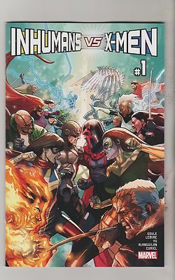 MARVEL COMICS INHUMANS VS X-MEN #1 FEBRUARY 2017 1ST PRINT NM