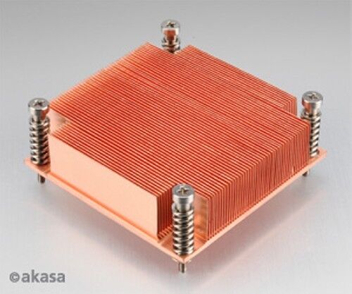 Akasa AK-CC7111 High Performance 1U Passive Copper Server Cooler 