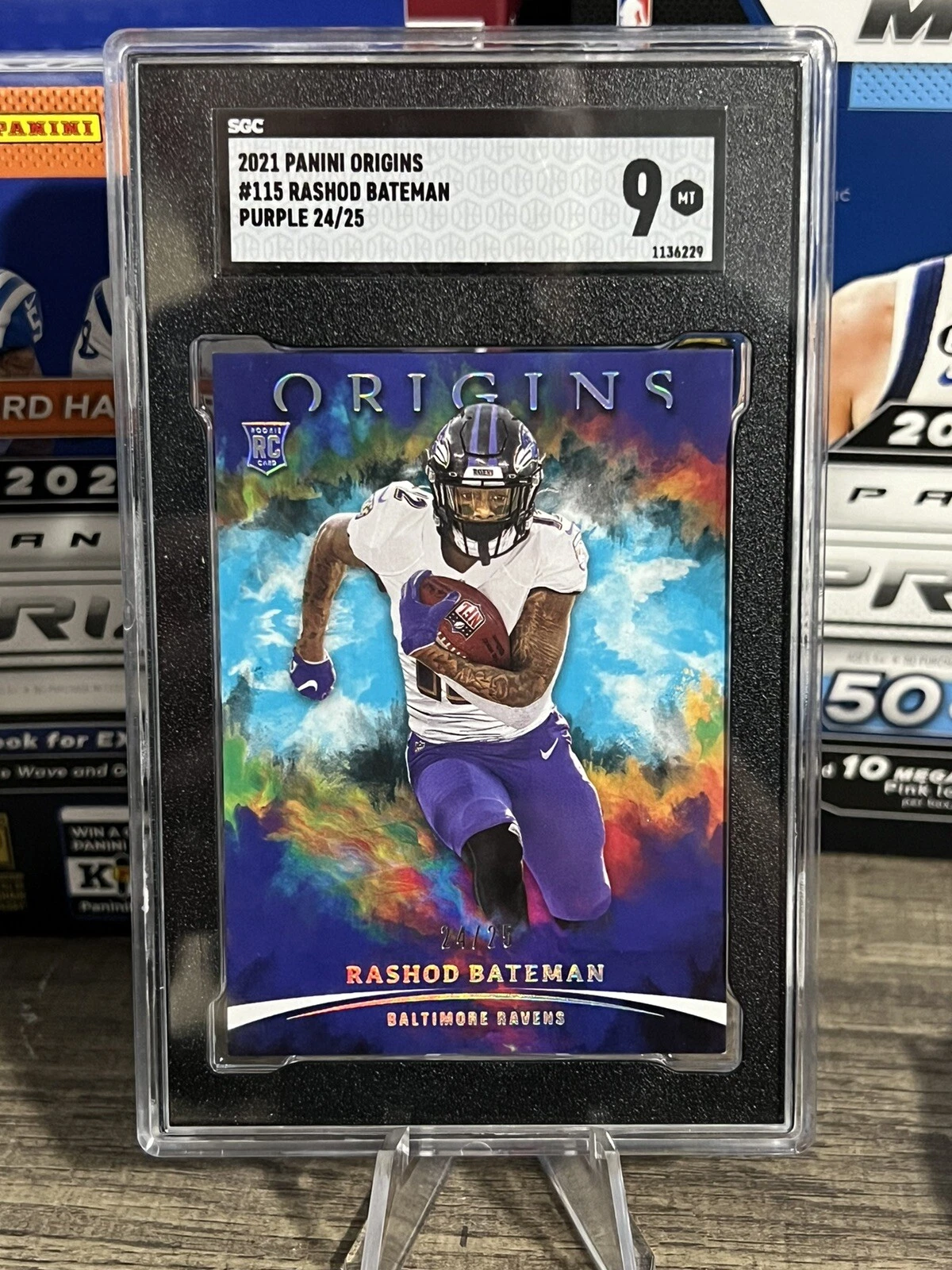 Rashod Bateman Panini Origins #115 Base