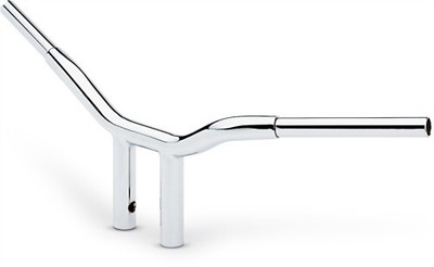 LA Choppers 1 1/4'' Welded Kage Fighter T-Bars 8'' Chrome LA-7337-08 0601-4926