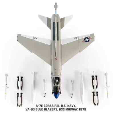 A7E Corsair II US Navy, VA-93 Blue Blazers, 1979, 1:72 JC