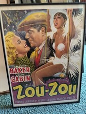 ZOU ZOU (1934) Original Belgian Re-Release Poster, Josephine Baker, Jean Gabin