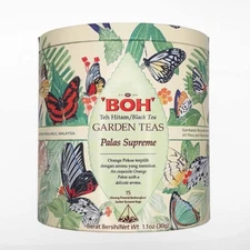 BOH Garden Teas Palas Supreme Black Tea (15 Bags) - Cameron Highlands Malaysia