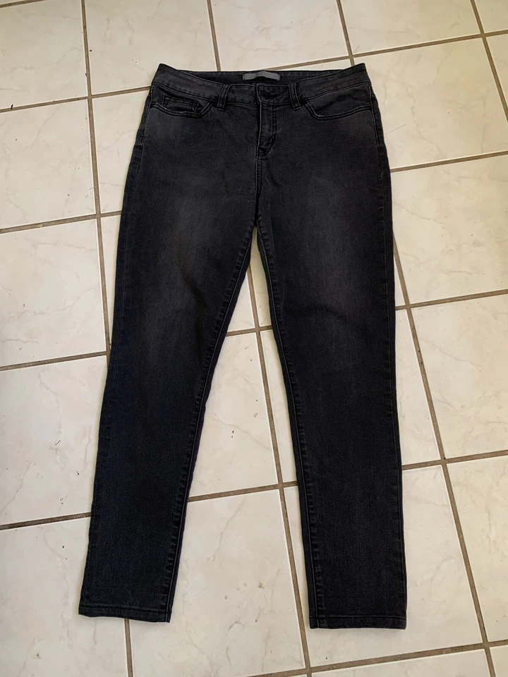 YUMMIE by Heather Thomson Washed Black ROCK WHAT YOU GOT Slimming Jeans Sz 30 - Изображение 2 из 4