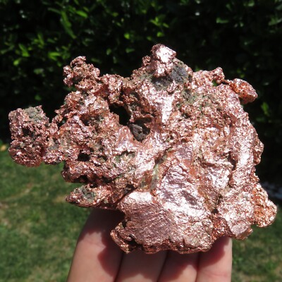 Minerals *** LARGE SPECIMEN of MICHIGAN BRILLIANT NATIVE COPPER