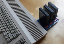 Commodore 64 / 128 X-Pander-3 Adapter for 3 Cartridge