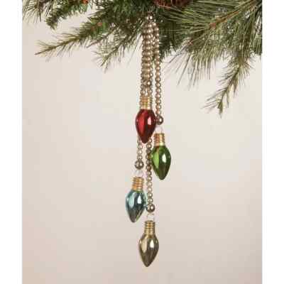 Bethany Lowe Merry & Bright Lights Ornament ~~ Holiday Must-Have