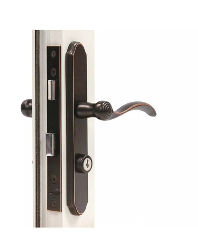 Larson 20297857 Qiuck Fit Door Handle Set - Aged Bronze, Curved - Picture 3 of 5