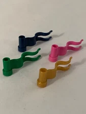 LEGO Parts 4495b Flag (2pcs) 4x1 Wavy Castle Knight Kingdom - Wave Right