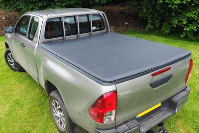 Toyota Hilux Extra Cab Soft Roll Up Tonneau Cover Load Bed Cover 2016 Revo Ebay