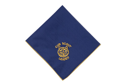 BSA Boy Scouts, Cub Scout Leader Blue Neckerchief