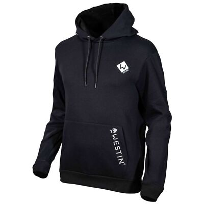 Angelpullover Pullover Angeln Westin Pro Hoodie Black