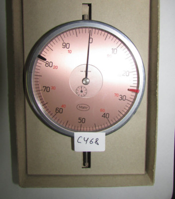 MAHR Meßuhr Code Numer 2300 0434-1 N:1140952  0,01mm (C468)
