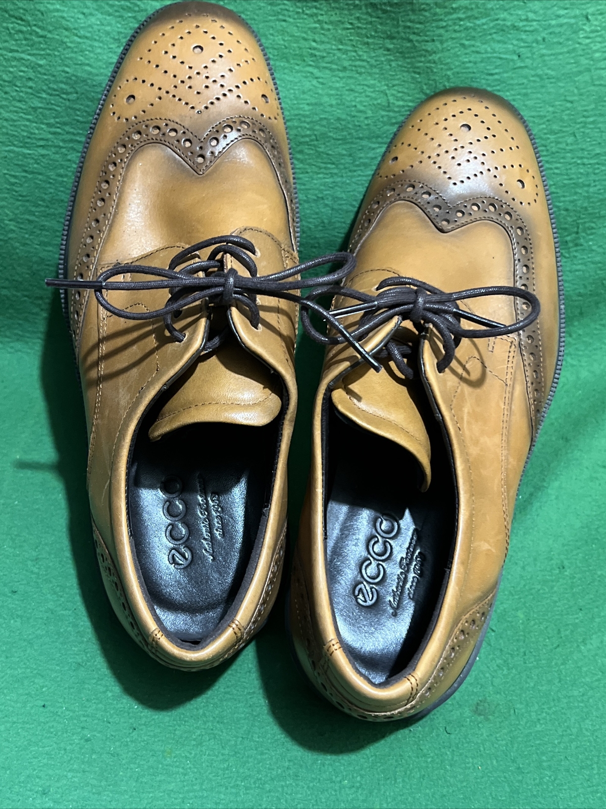 ecco lisbon brogue tie