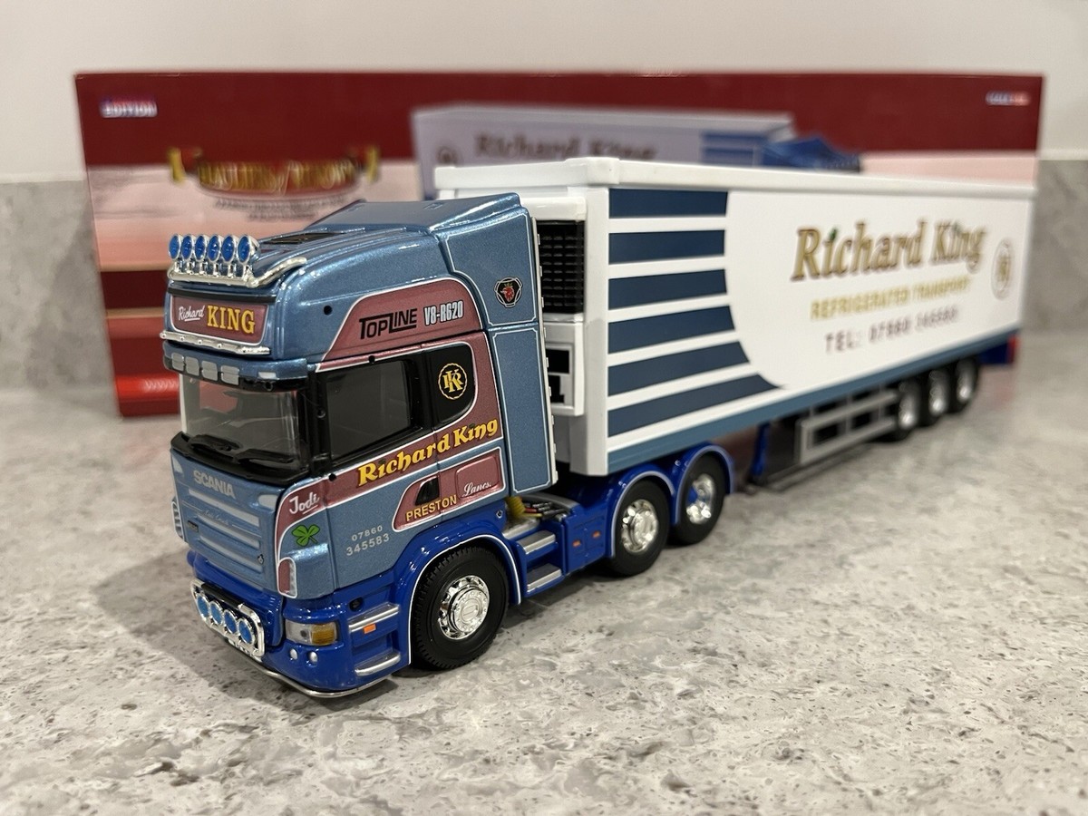 Corgi - Scania R & Fridge Trailer Trailer - Richard King - CC13731