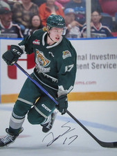 Julius Miettinen SIGNED 8X10 MATTE PHOTO EVERETT SILVERTIPS SEATTLE KRAKEN (I)