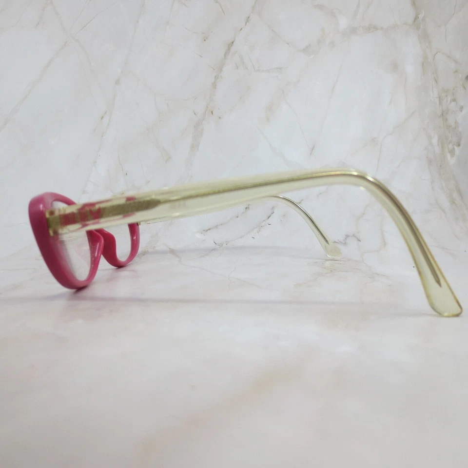 Marco de gafas Disney 3E4002 2013 unisex adulto rosa borde completo ovalado 48-14-130 Foto 3 de 4