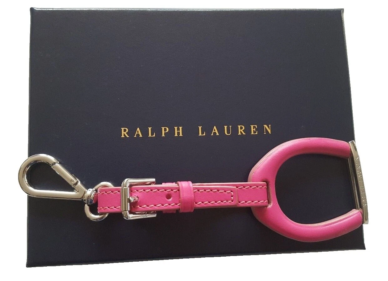 Мужские кожаные брелоки, кольца и чехлы Ralph Lauren