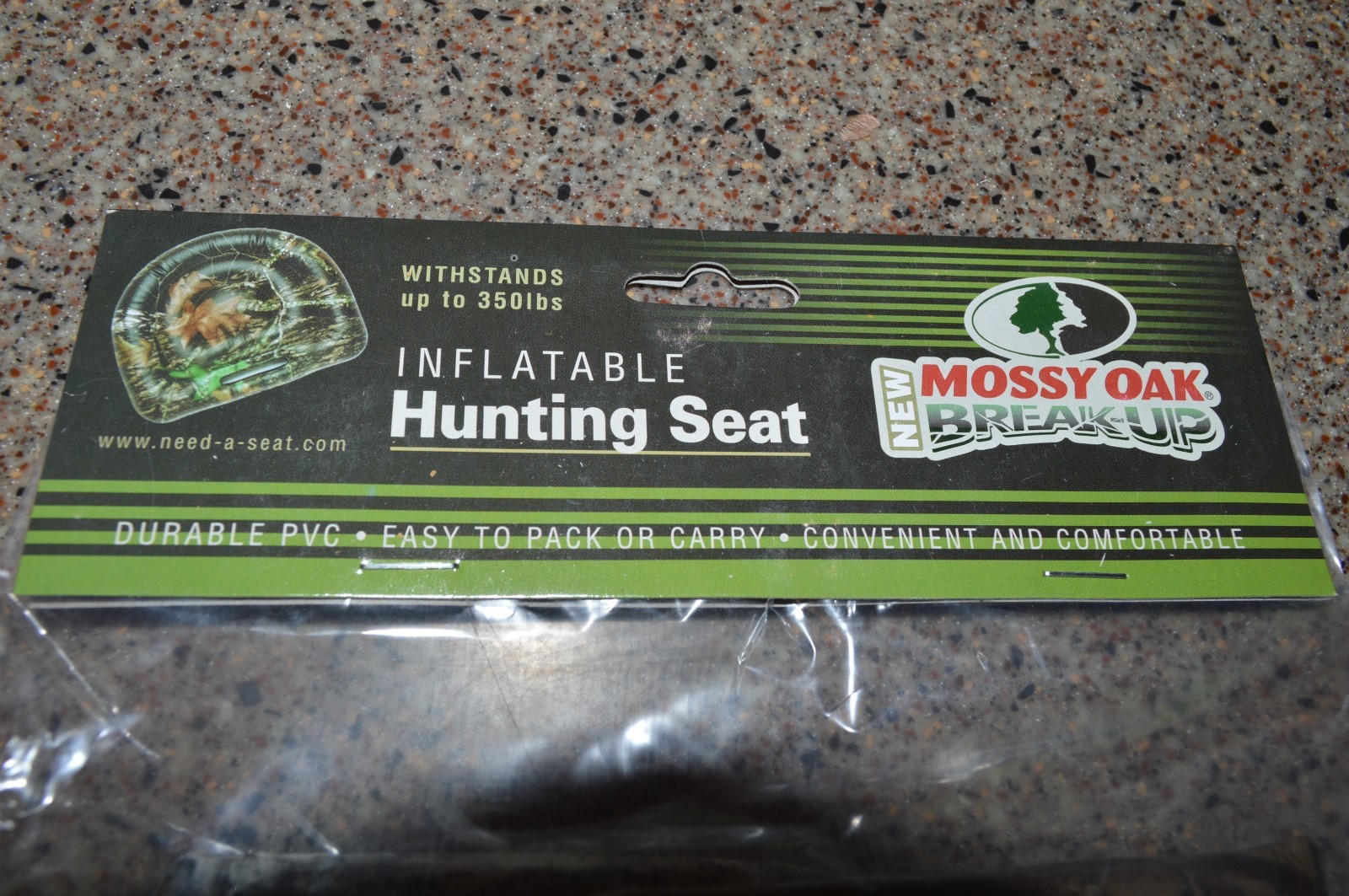 NEW Mossy Oak Camo Inflatable Hunting Seat Cushion up to 350 lbs eBay