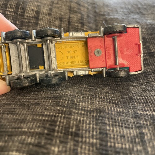 vintage matchbox by lesney no. 47 tipper container truck - Picture 7 of 7
