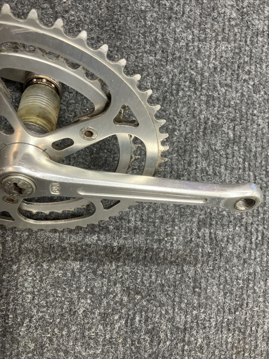 Vintage Sugino / Fuji Double Crankset Forged 171mm G-2 52 Vintage Sugino / Fuji Double Crankset Forged 171mm G-2 52