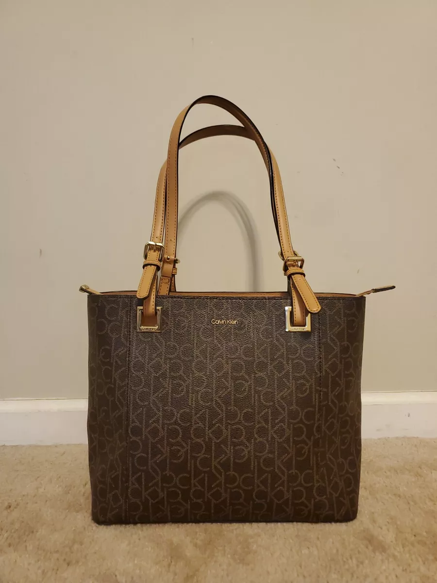 Calvin klein sales beige purse
