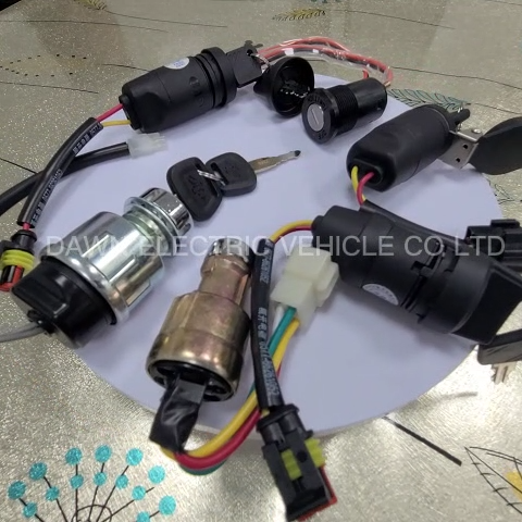 JK406 JK-406 JK406-TTS Key Switch Ignition Switch Start On