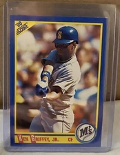 1990 Score #560 ken griffey jr Error Blue Dot On Mariners Logo