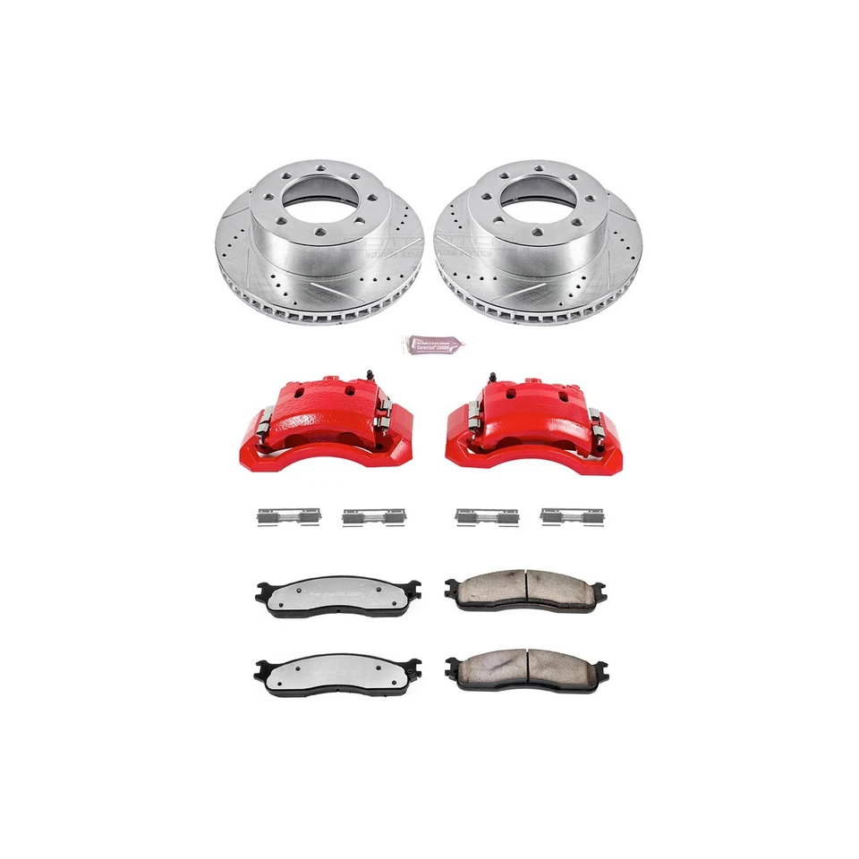 Power Stop 1-Click Extreme Z36 Truck & Tow Brake Kit for 03-08 Dodge Ram 3500 Foto 2 de 2