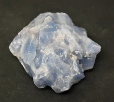 Rough Natural Blue Calcite Crystal: 1 Piece (Gemstone Crystal Healing)