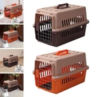 Pet Carrier Dog Carrier Breathable and Handle Pet Carrier Crate Box Hard Sided